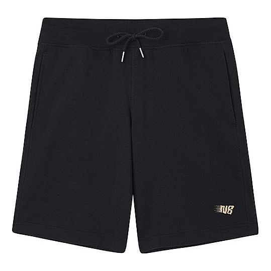 New Balance Logo Print Shorts 'Black' AMS01517-BK