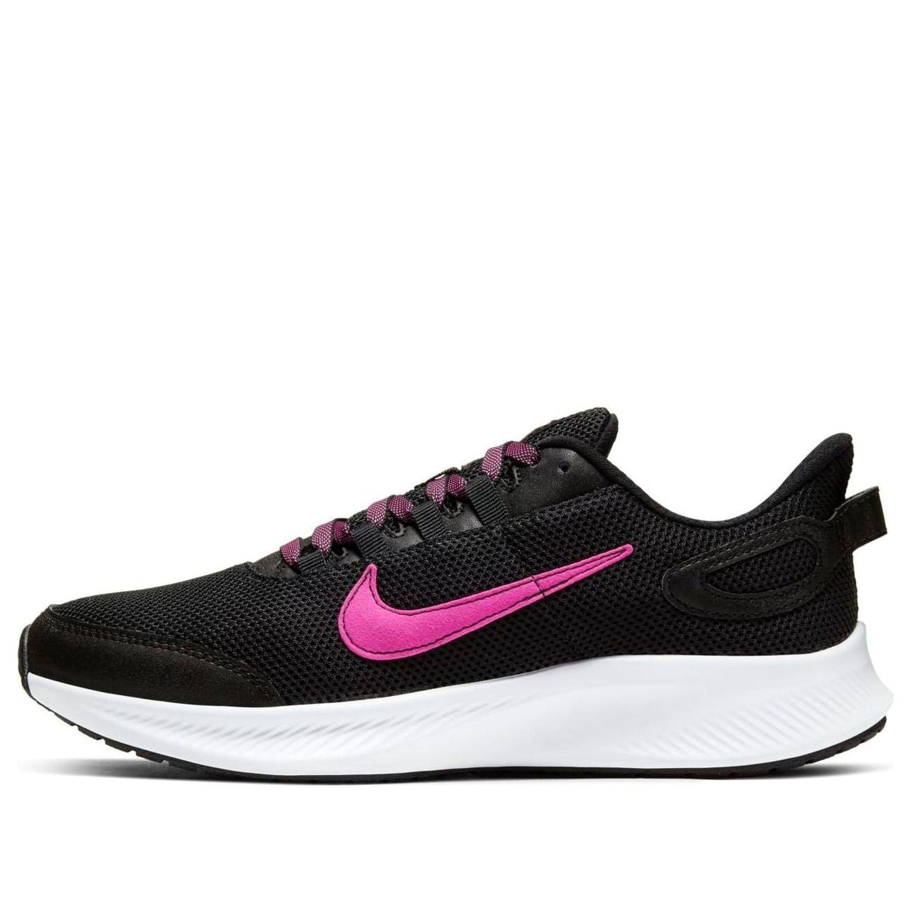(WMNS) Nike Runallday 2 'Black Fire Pink' CD0224-005