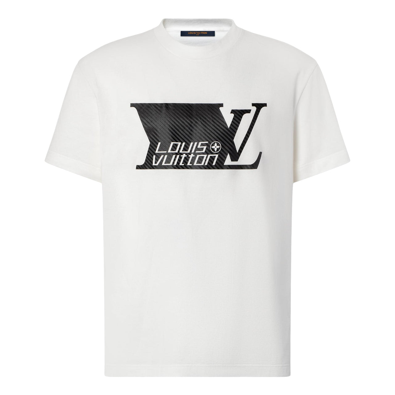 LOUIS VUITTON SS26 Printed Signature T-Shirts 1AJRDB