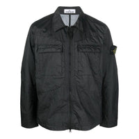 STONE ISLAND Membrana 3L TC Overshirt 'Black' 761510323-V0029