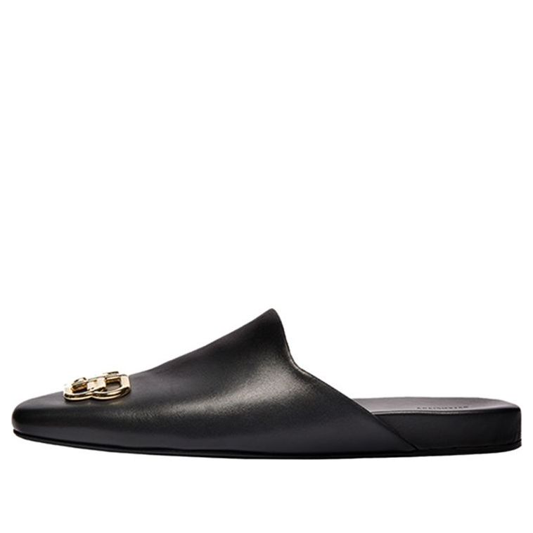 (WMNS) Balenciaga Cosy BB Slippers Black 590935WA7231088