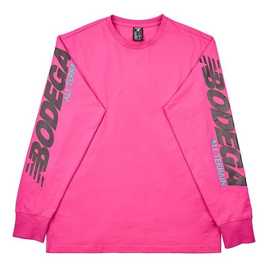 New Balance x Bodega Xracer Long Sleeve T-Shirt 'Pink' MT01588-FSR