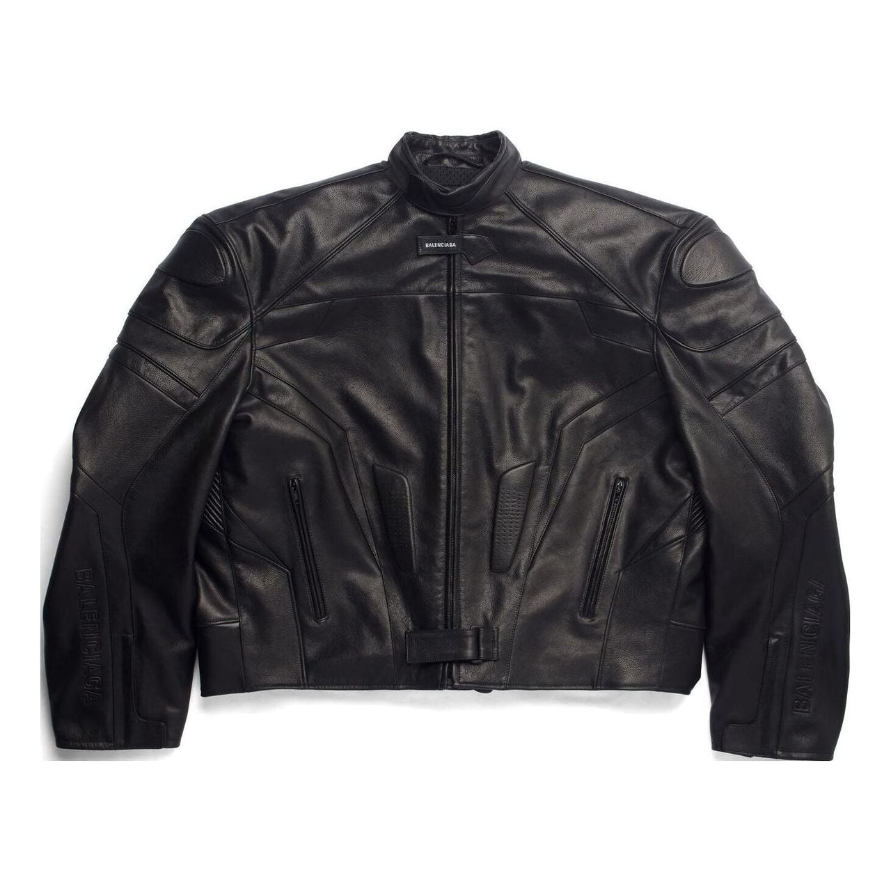 Balenciaga Biker Jacket Oversized 'Black' 744983TOS141000