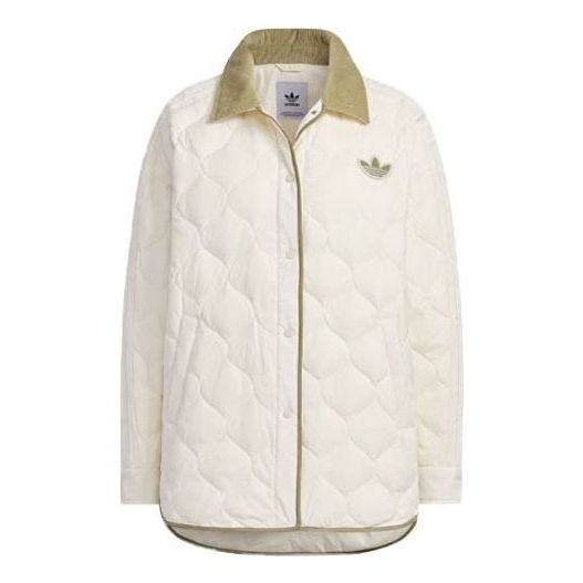 (WMNS) adidas Originals LW Mid Down Jacket 'White' IN0979