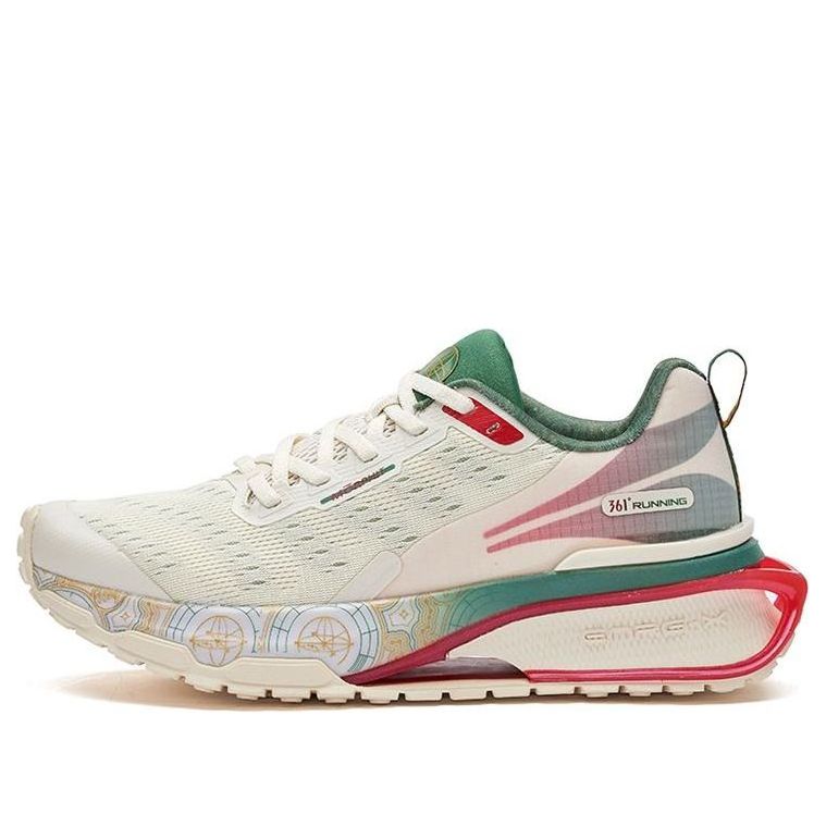 361 Degrees Three-state 2.0 Running Shoes 'White Green' 572212237-1