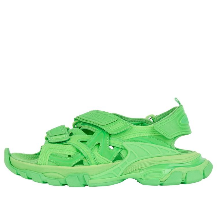 Balenciaga Track Sandal 'Fluo Green' 617542W2KA13805