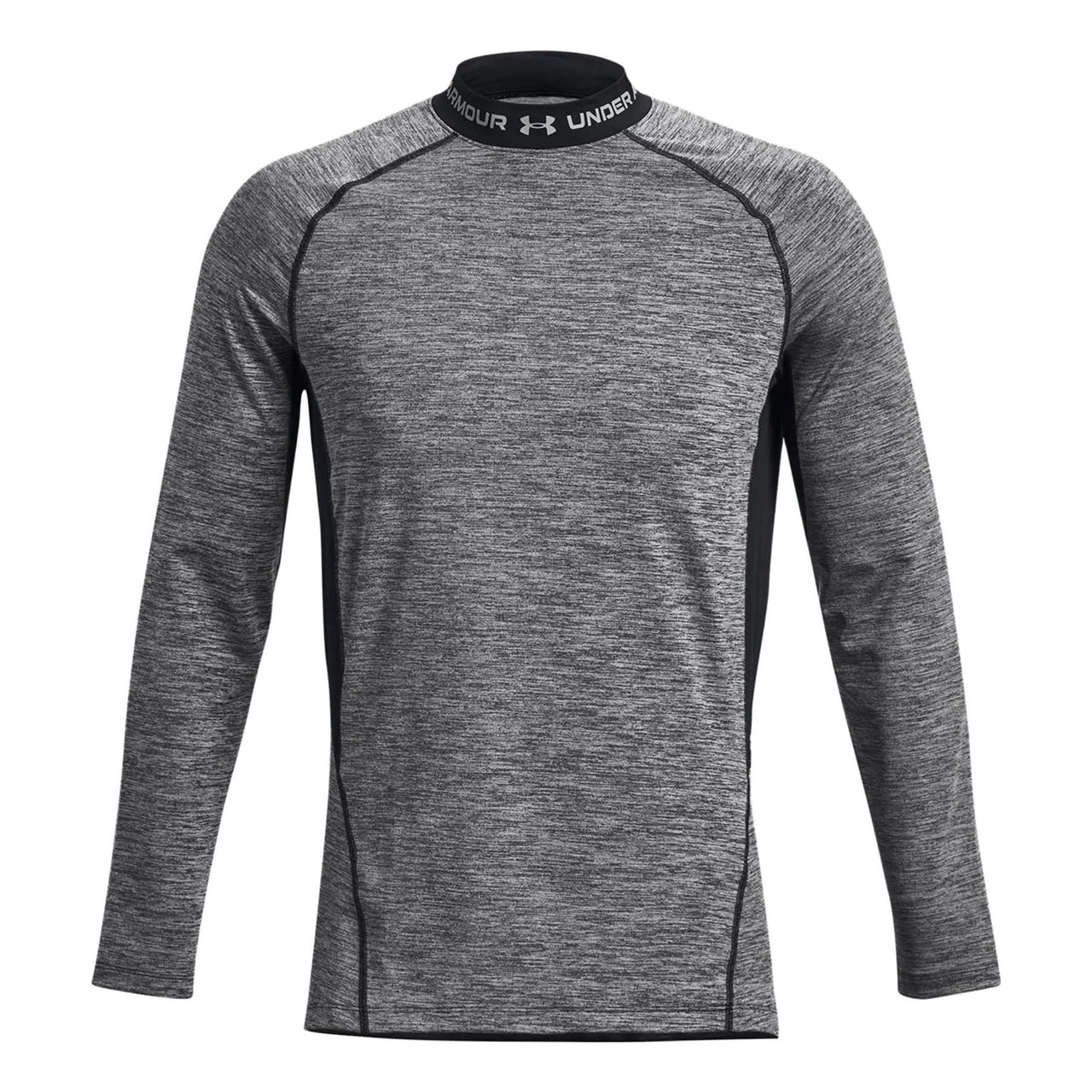 Under Armour Coldgear Twist Mock 'Grey Black' 1379820-011
