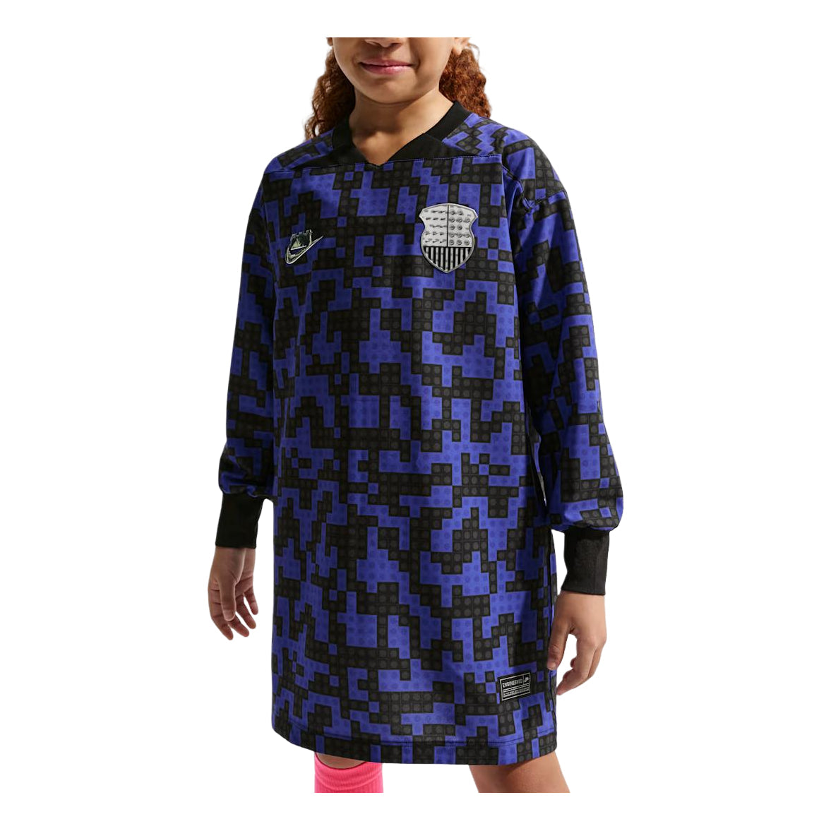 (GS) Nike x LEGO Collection Jersey Dress 'Black' IO3127-010