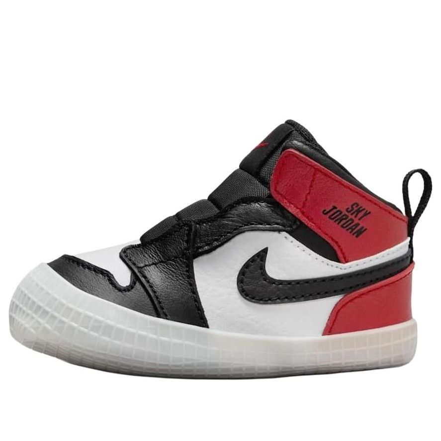 (TD) Air Jordan 1 Crib Bootie 'Black Toe Reimagined' HJ9289-061