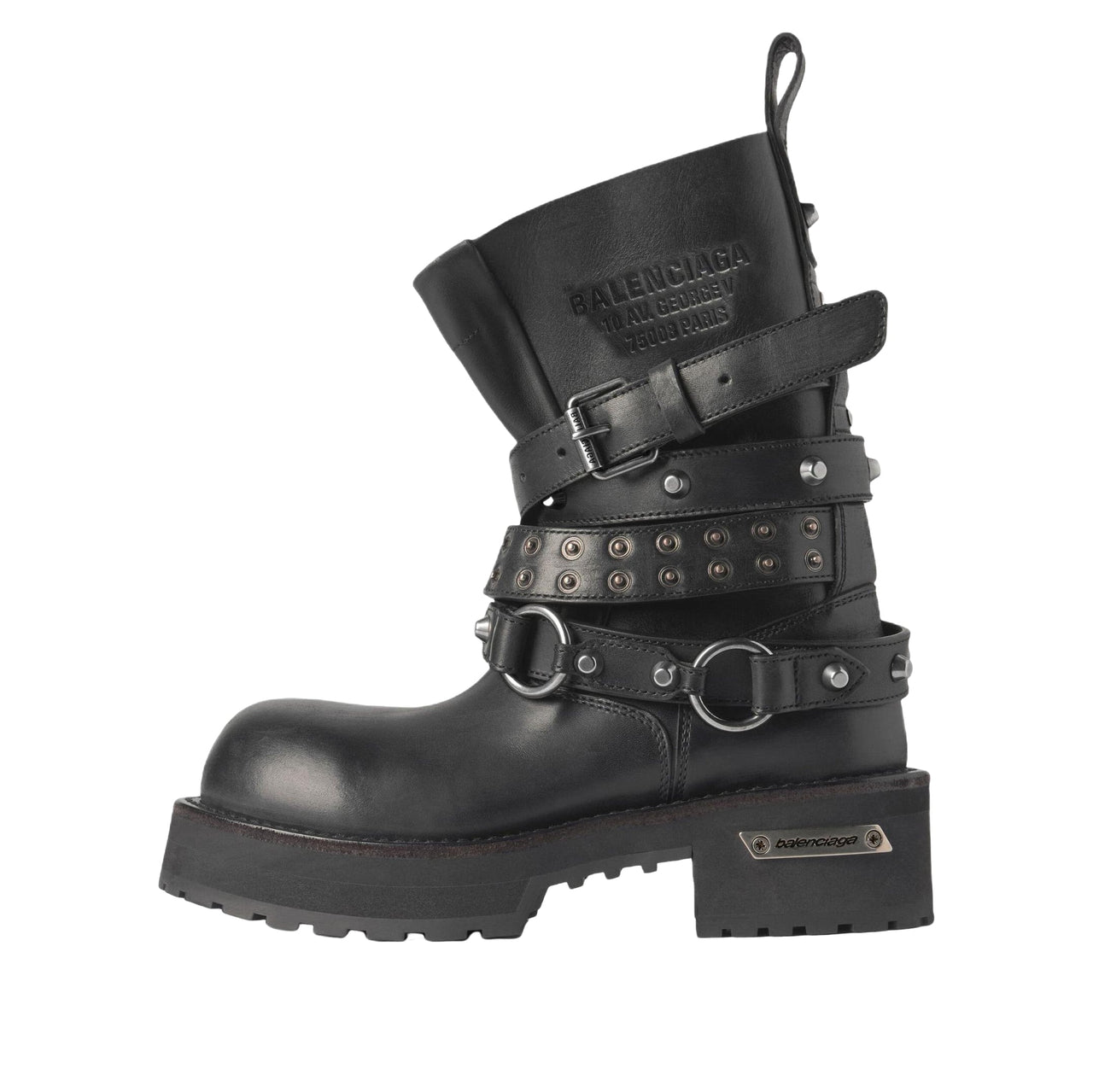 (WMNS) Balenciaga Venom City Bootie 'Black' 845103WBEQ41081