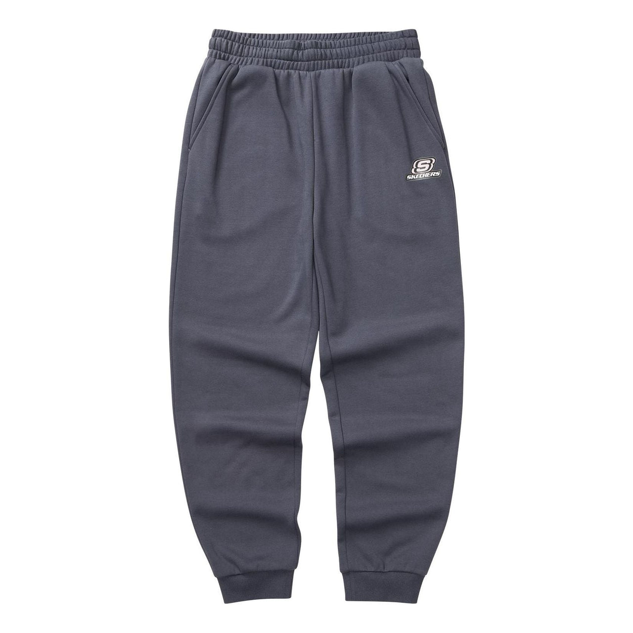 (WMNS) Skechers Colorful Casual Series Drawstring Knit Pants 'Grey' L322W059-026R