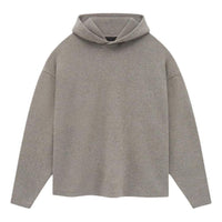 Fear of God Essentials SS24 Knit Hoodie 'Heather Grey' 192SU244411F