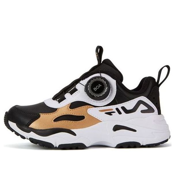 (GS) FILA BOA Running Shoes 'Black White Tan' K54B241191PBG