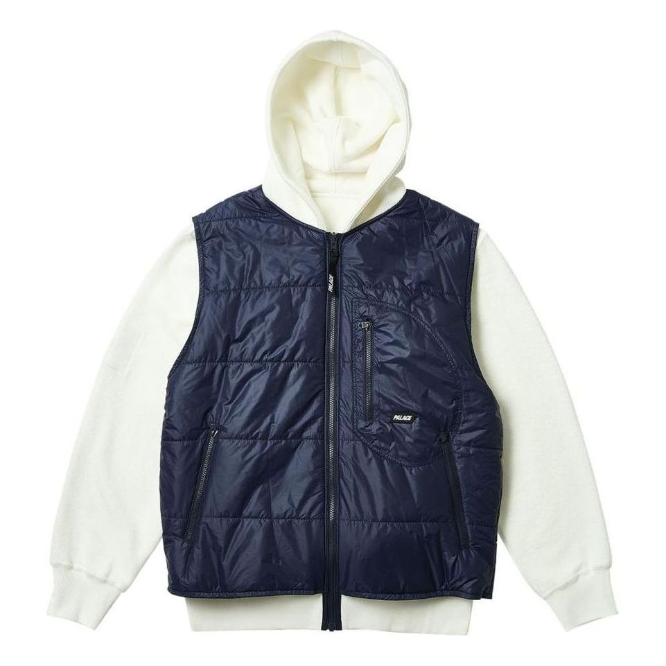 Palace Reversible Vest Hoodie 'Soft White' P26CS048