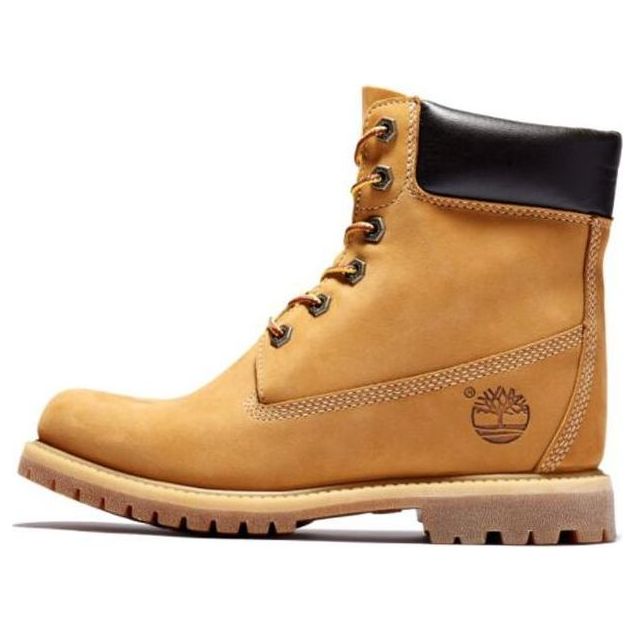 (WMNS) Timberland 6-Incg Premium Wedge Boots 'Wheat Nubuck' 8226A231
