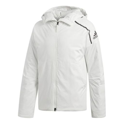Men's adidas ZNE JKT Outdoor Down White Jacket CY8617