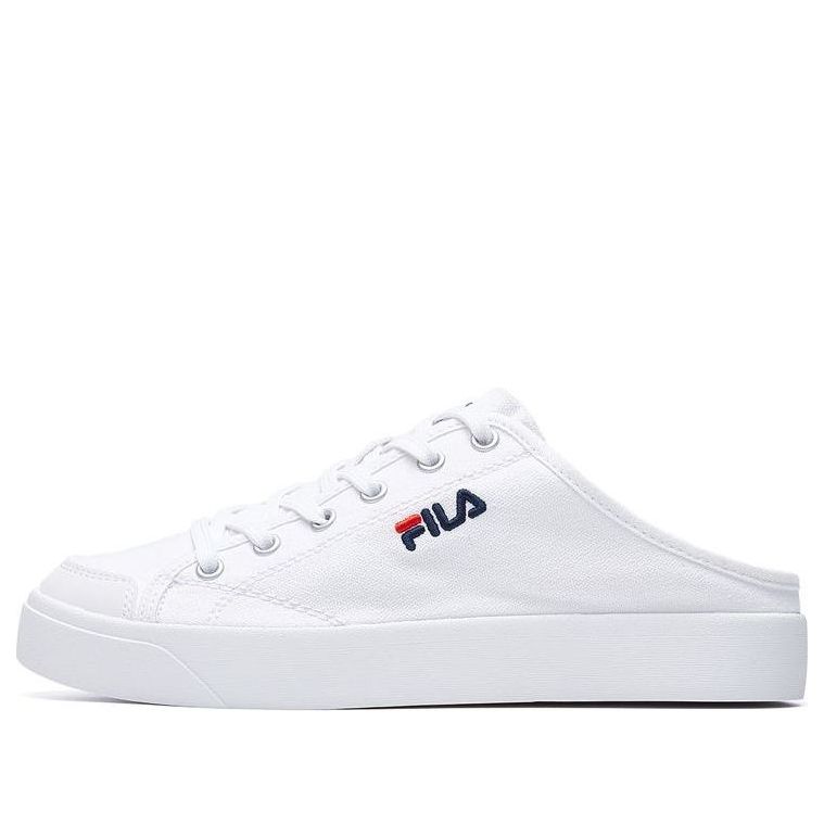 (WMNS) FILA Canvas Shoes White F12W024421FWT