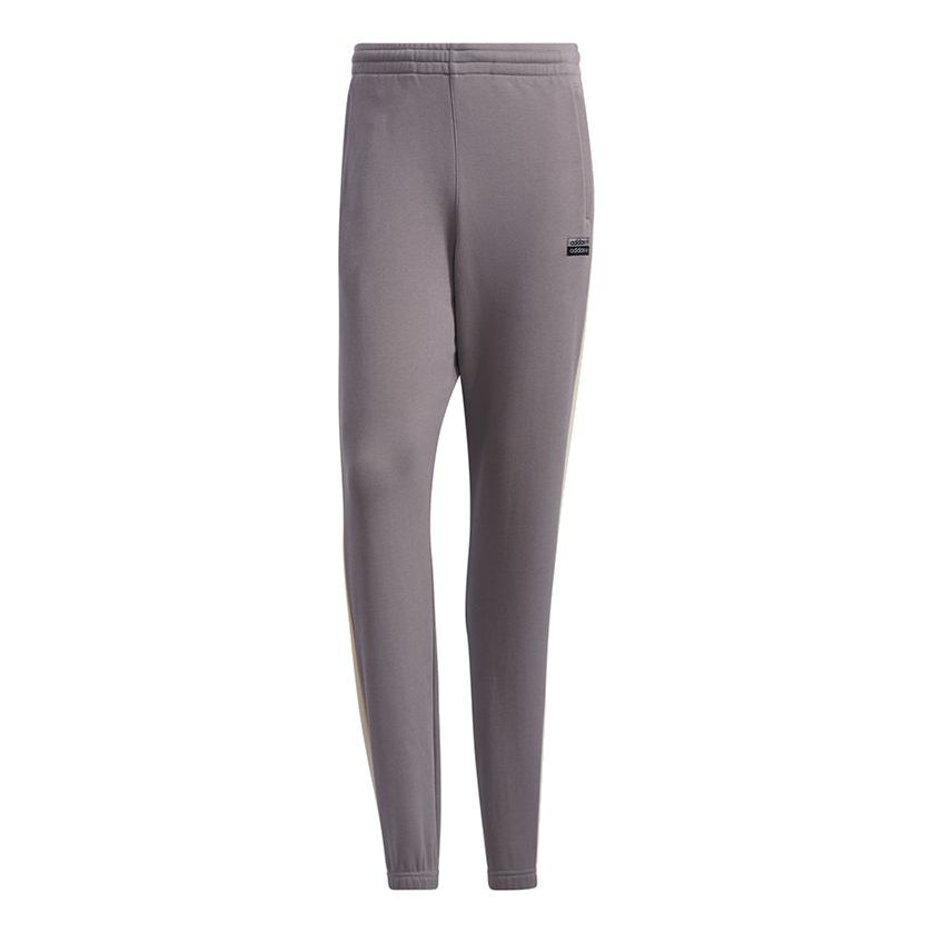 adidas originals Ryv Sweat Pant Casual Sports Colorblock Long Pants Gray Brown H07089