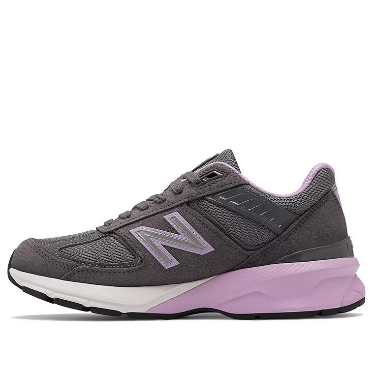 (WMNS) New Balance 990v5 Made In USA 'Lead Dark Violet Glow' W990DV5