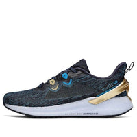 361 Degrees QU!K Energy Reversal Mens Running Shoes 'Black Gold' 572022288-7