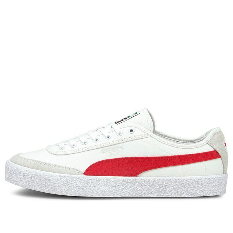 PUMA Oslo Vulc CVS Casual Shoes White/Red 374978-04