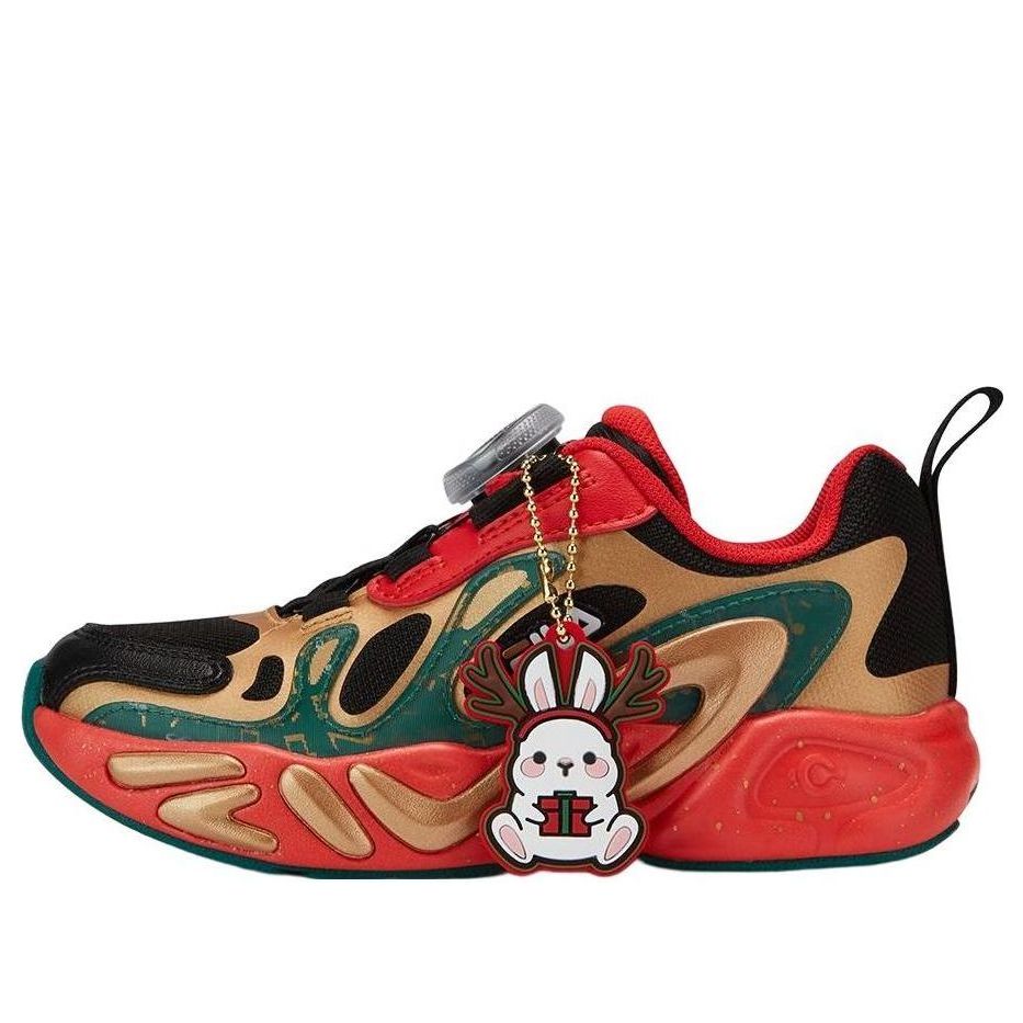 (PS) FILA Fashion Shoes 'Black Red Gold' K14B311104FBA