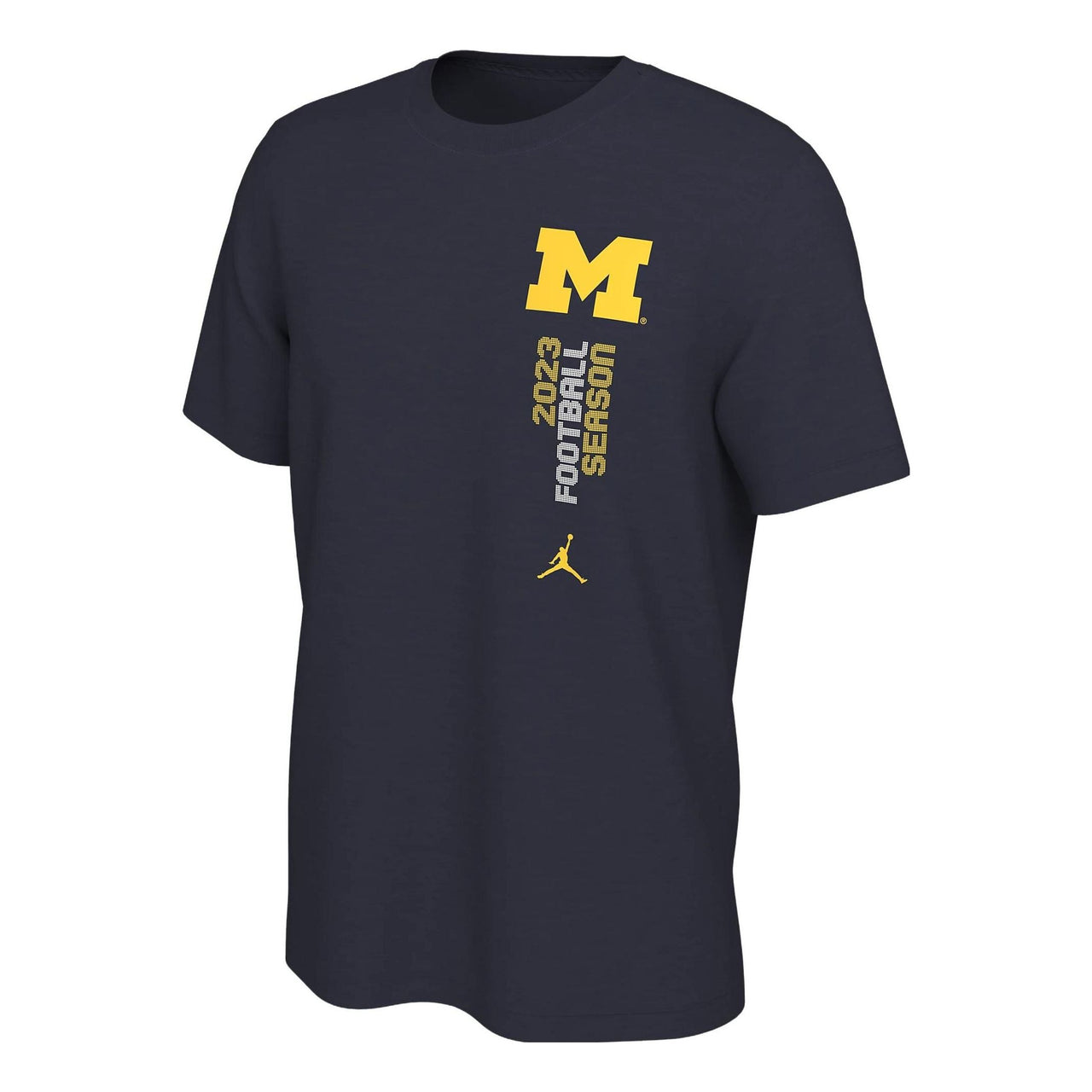 Air Jordan Michigan Schedule College T-Shirt 'Navy' HF4099-419