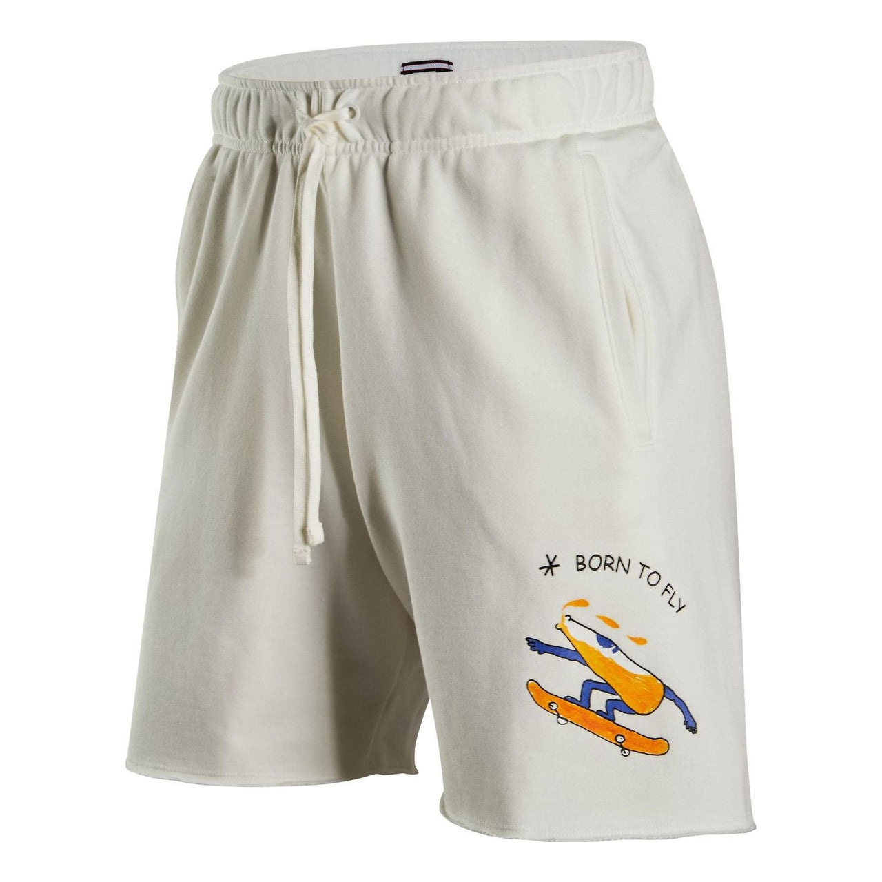 Air Jordan Born To Fly Knit Shorts 'White' FJ7708-133