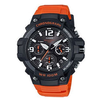 CASIO VINTAGE Series Sports Quartz Waterproof Mens Orange Analog MCW100H-4AV