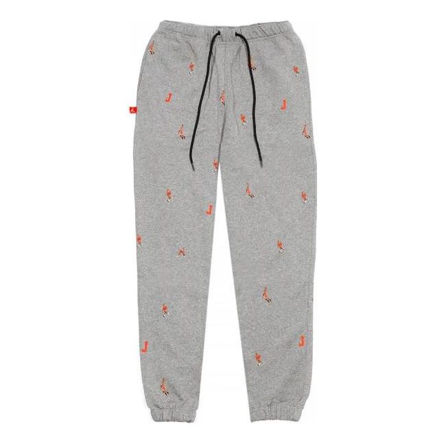 Air Jordan Printed Sweatpants 'Grey' DH3519-063