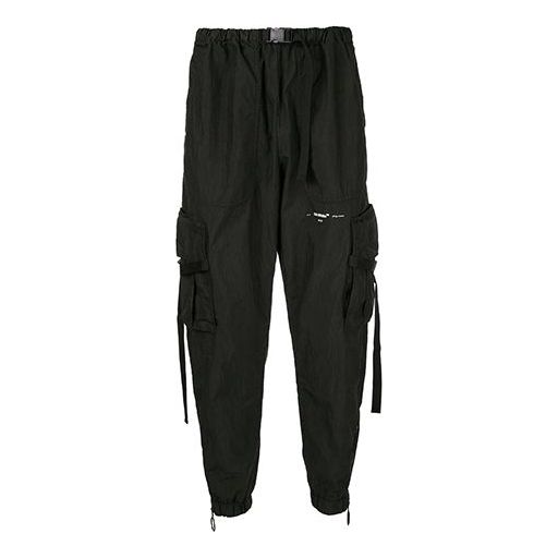 Off-White 2019 SS Plain Cotton Cargo Pants OMCF002R19A210211000
