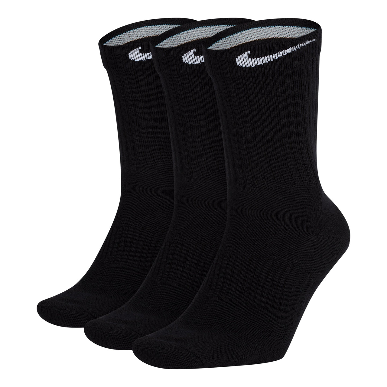 Nike Premium 3 Pack Crew Socks 'Black' SX4704-001