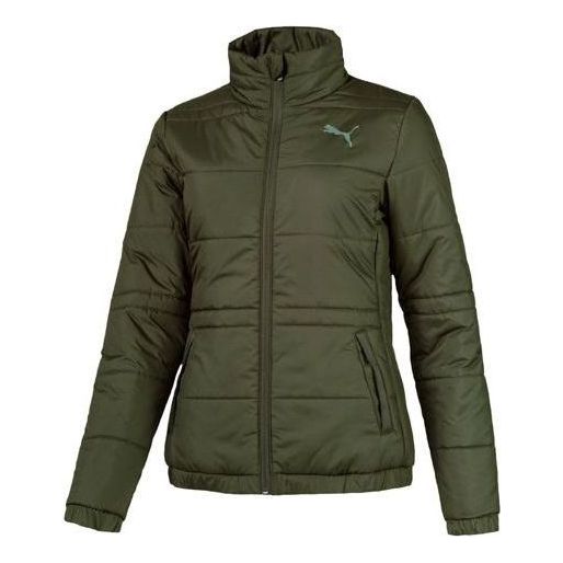 (WMNS) PUMA Polyester Insulation Outwear 'Olivegreen' 853641-15