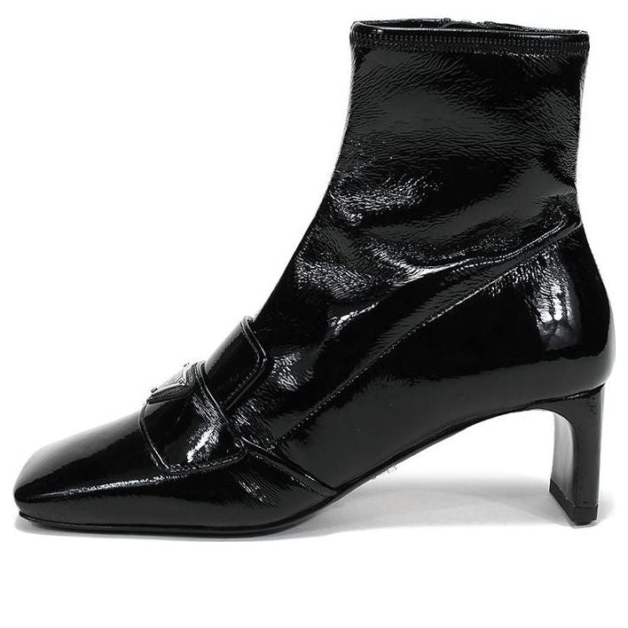 (WMNS) PRADA Technical Patent Leather Boots 'Black' 1T293M_3LBK_F0002_F_055