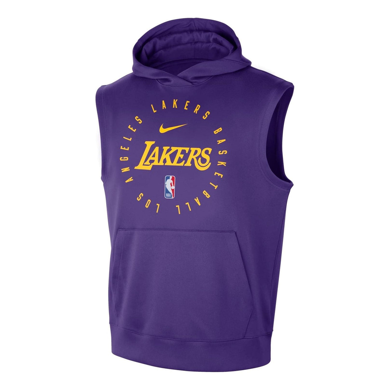 Nike Dri-FIT NBA Sleeveless Hoodie 'Los Angeles Lakers' HJ9174-504