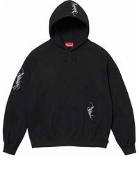 Supreme Tag Hooded Sweatshirt 'Black White' SUP-SS24-060