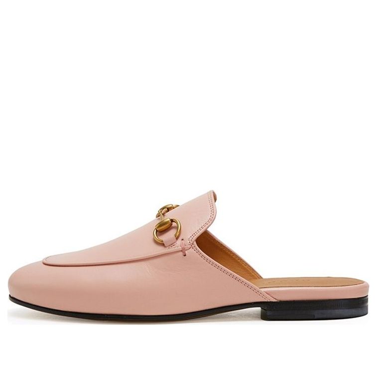(WMNS) Gucci Princetown Leather Slipper 'Pink Leather' 423513-C9D00-5909