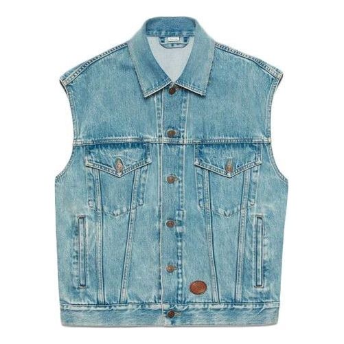 Gucci Stone-Bleached Denim Vest 'Blue Denim' 623944-XDA85-4452