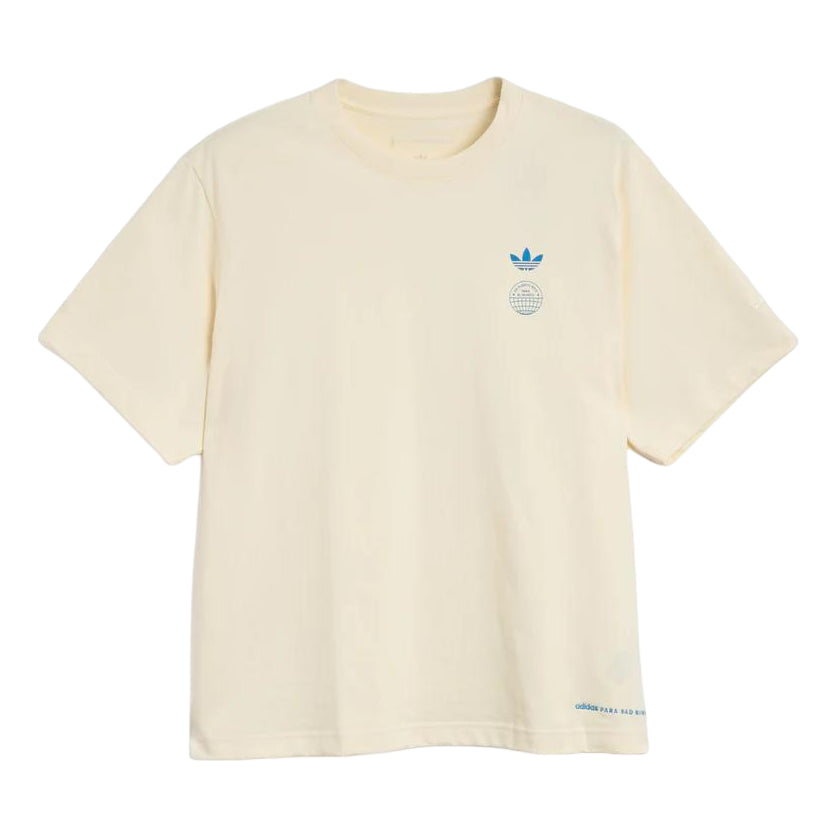 adidas x Bad Bunny DtMF Tour Merch Barcelona T-Shirt 'Beige' KW8065