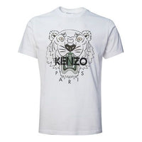 KENZO SS21 Cotton Logo-Print Cotton White FB55TS0204YA-01B