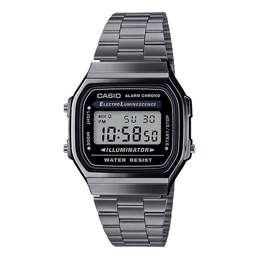 Casio Digital Classic Watch 'Black Silver' A168WGG-1A