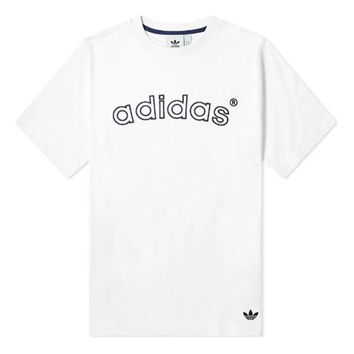 adidas Archive Logo Tee 'White' FH7909