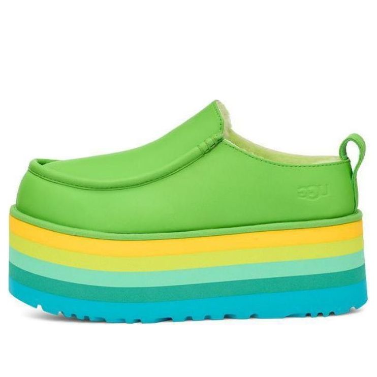 (WMNS) UGG Urseen Platform 'Green' 1157970-GML