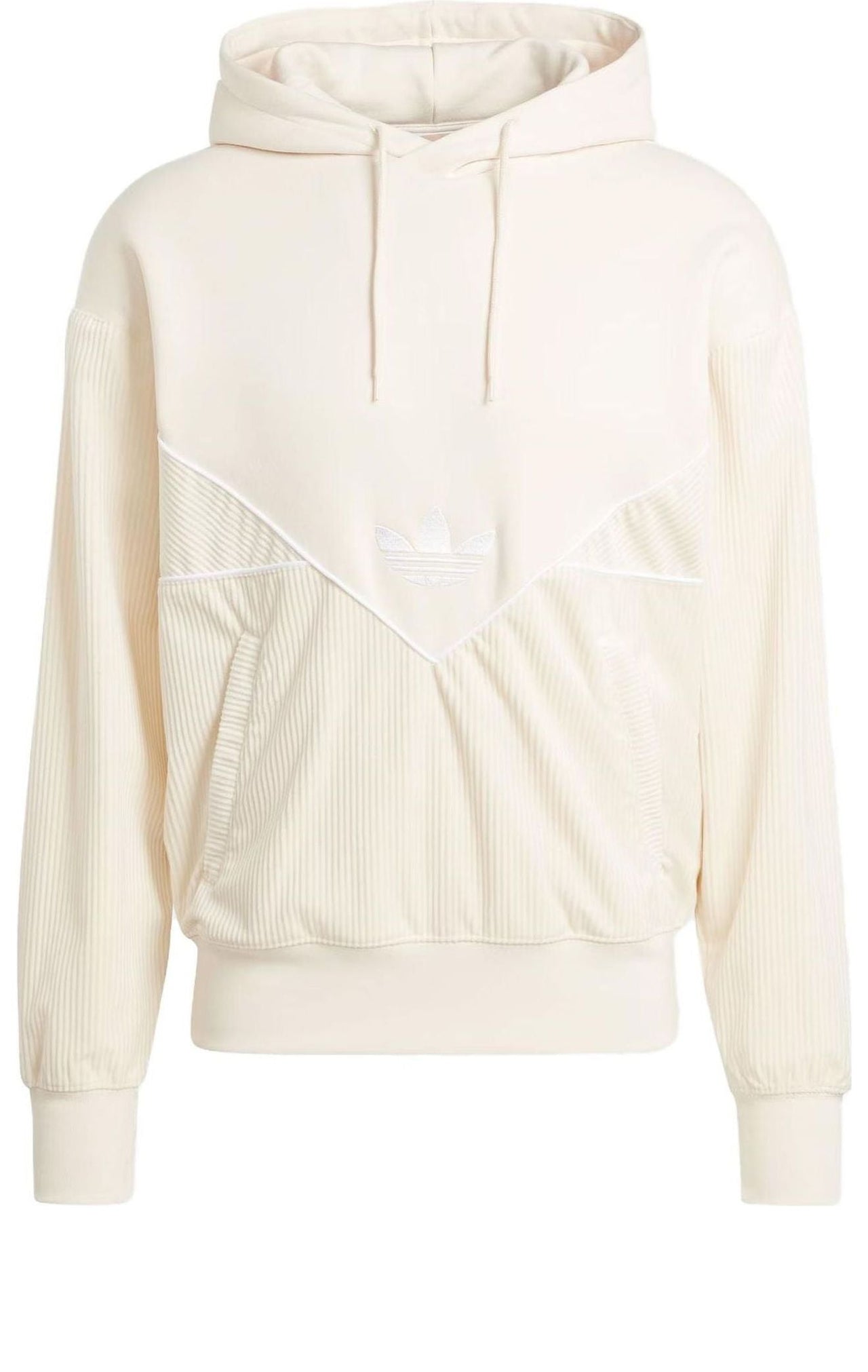 adidas Originals Adicolor Seasonal Corduroy Hoodie 'Cream White' IM4432