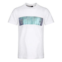 adidas Logo Round Neck Short Sleeve White CX4989