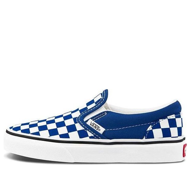 (PS) Vans Classic Slip-On Checkboard 'Blue White' VN0A4BUT2J8