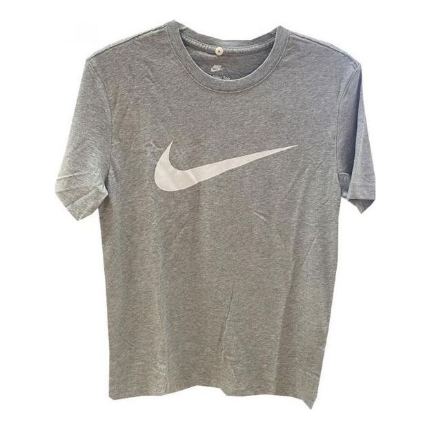 Nike Logo Printed Loose Fit T-Shirt 'Grey' BV0628-063