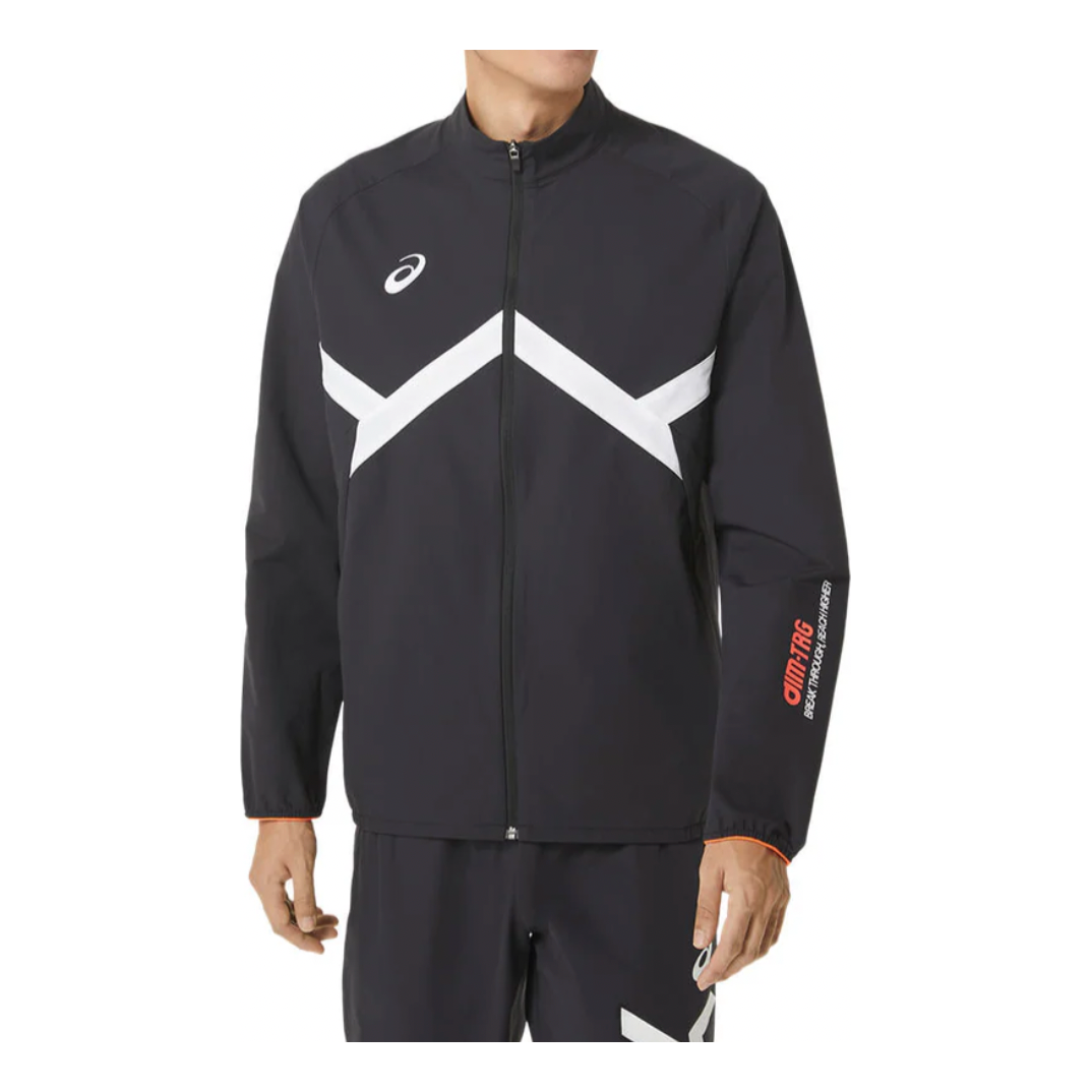 ASICS A-I-M Stretch Cloth Jacket 'Black' 2031D991-001