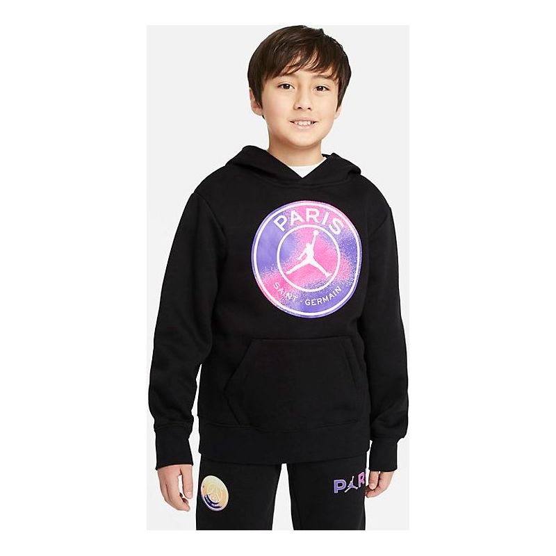 (GS) Nike PARIS-SAINT GERMANI PULLOVER Hoodie Black DJ3777-010