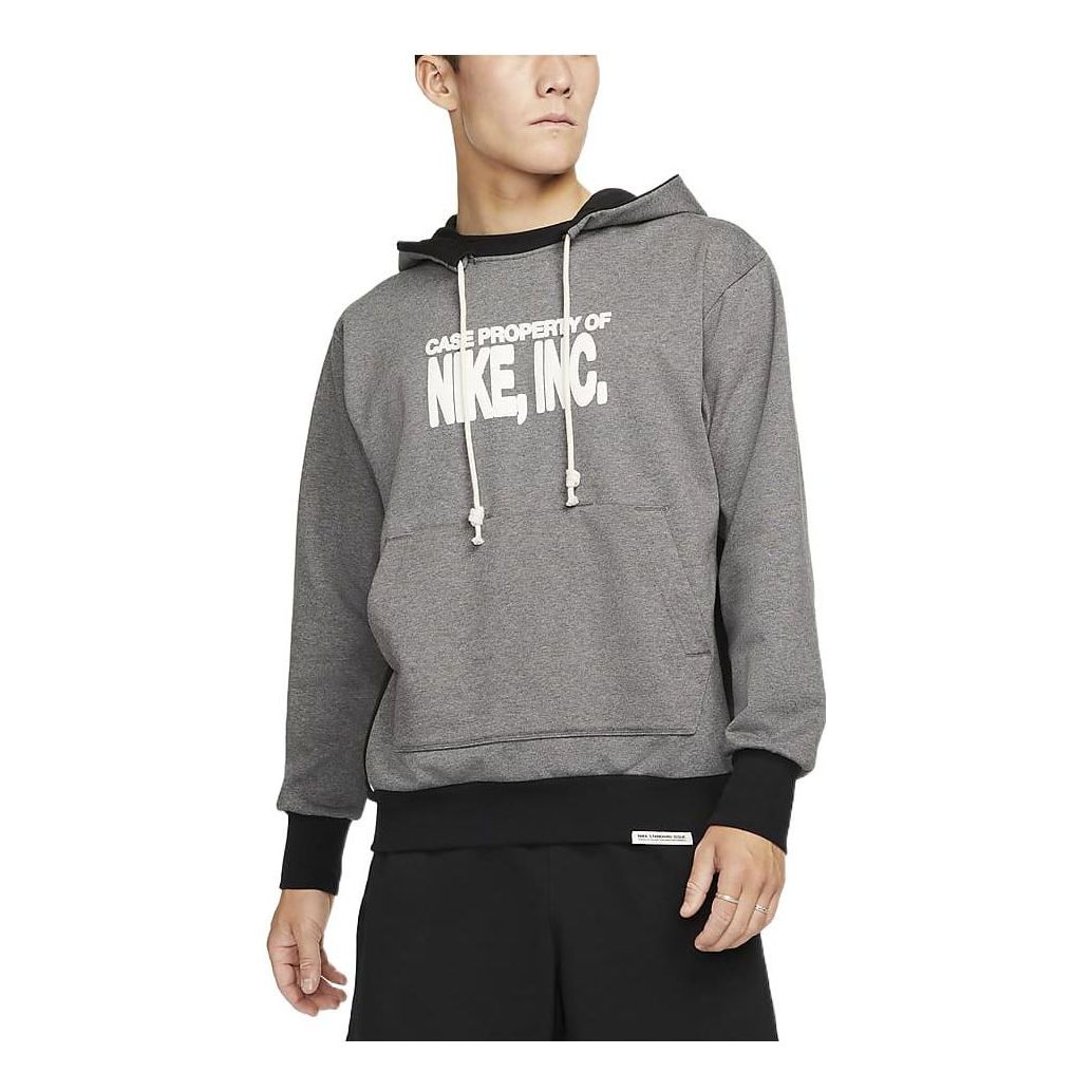 Nike Dri-FIT Standard Issue Alphabet Pullover Basketball Gray DQ5737-071